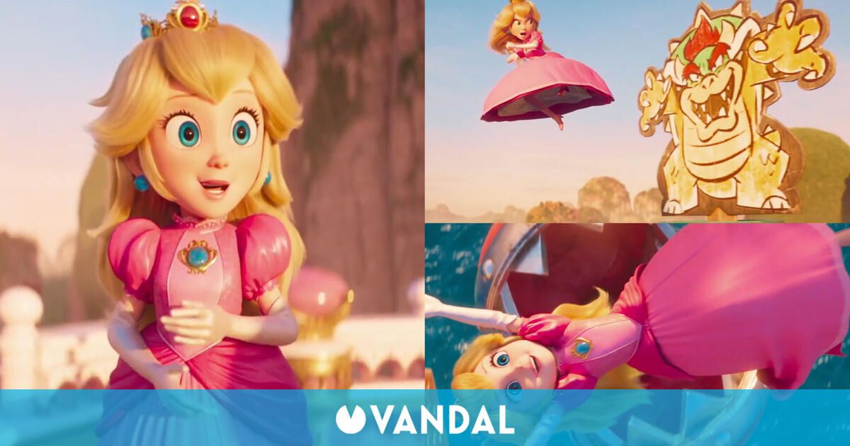 Super Mario Bros.: Princess Peach در کلیپی از فیلم به چابکی خود می بالد