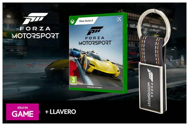 Pre-order Forza Motorsport from GAME and receive an exclusive keychain as a gift