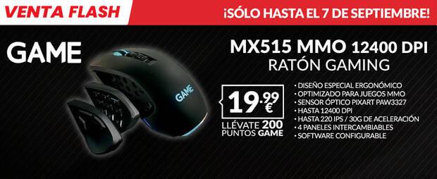 Get the GAME MX515 MMO mouse on offer at GAME for just 19.99 euros