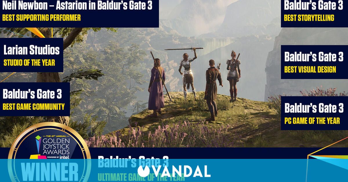 Baldur’s Gate 3 yılın en iyi oyunu yarışında durdurulamaz